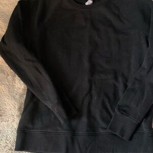 Black Crewneck Sweatshirt
